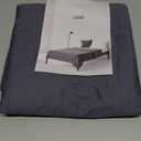 YnM Exclusive Cotton Duvet Cover for Weighted Blankets (Dark Grey, 41"x60")