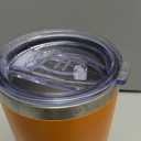 20oz Tumbler with Lid Stainless Steel Tumblers Insulated Mug Orange