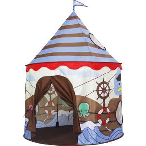 Play Tent for Kids Castle for Children Boys and Girls Viking Pattern Pop up Tent As