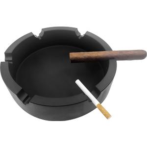 9-Inch Big Silicone Cigar Ashtrays, Unbreakable Cigar Ash tray, Flexible Deep Bowl Cigar Ash trays for Indoor/Outdoor 9-Inch Big Silicone Cigar Ashtrays, Unbreakable Cigar Ash tray, Flexible Deep Bowl Cigar Ash trays for Indoor/Outdoor