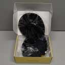 Niidor Adhesive Bra Strapless Ultra Sticky Invisible Push up Silicone Bra Multiple Colors Sizes Reusable for Backless Dress (Black)