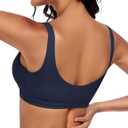 Werkiss Bralettes for Women Natural Lift Wireless Bras No Underwire Light Support Sports Bra (XL)