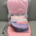 Ergonomic Office Chair with Tilt-Lock, Home Office Desk Chair with Auto Lumbar Support, High Back Mesh Desk Chair with Adjustable Headrest, Swivel Task Chair or Study Room Bedroom,Pink