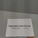 U-100 Disposable Syringes with Needle  1ml/cc, 30G 5/16" (8mm), Individually Wrapped,100Pack