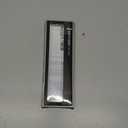 GOLDTOLUCK No Gap Stainless Steel Band Compatible with Samsung Galaxy Watch 8 7 6 5 4 Classic FE Pro Ultra 40mm 44mm 46mm 43mm 47mm 45mm 42mm Replacement Men Women Milanese Metal Elegant Casual (Black/Silver)