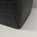 Bino The Jute Storage Baskets Large Black Pack of Three