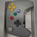 8BitDo 64 2.4G Wireless Controller for Original N64 Console, Analogue 3D, and Windows (Grey)