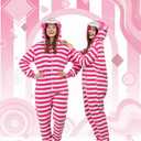 Adult Onesie Animal Pajamays Sleepwear Christmas Costumes Unisex One Piece Cosplay Suit for Women and Men (L)