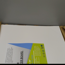 35 Pcs 22" x 28" Poster Board Paper White Bulk, ROOKEA 250 GSM Vision Poster Boards for School Arts Craft Projects Presentations Drawing Scrapbooking Blank Graphic Display