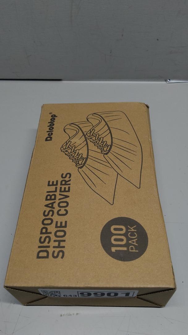 X-Large 100 Pcs Shoe Covers Disposable Non-Slip,Shoe Covers for Indoors Reusable,Slip-resistant, Durable, Breathable, Non-Woven Booties for Shoes Covers,Stretchable Fits Up To13 US Men,Black