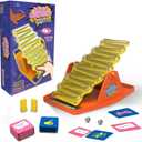 Tilt and Shout Game, Fun Family Desk Board, Fast-Paced Family Party Games, Interactive Marble-Run Games, Speedy Fast-Paced for Game Night