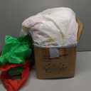 COOLWUFAN 6 FT Christmas Decorations Outdoor Inflatables Gingerbread Man Snowman Blow Up Yard Decor, Outdoor Inflatables Decorations with Rotating LED Light for Garden Patio Lawn Holiday Party Xmas