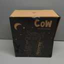 Highland Cow Statue for Garden Decor: Outdoor Welcome Cattle Lantern Decoration for Yard Lawn Balcony Patio Ornament - Gifts for Mom Women Grandma(Brown)