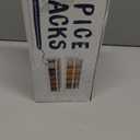 Magnetic Spice Rack for Refrigerator Magnetic Fridge Shelf for Kitchen Spice Organizer Magnetic Shelf for Fridge Space Saving White 4 Pack with Magnetic Paper Towel Holder