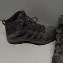 Columbia Men's Crestwood MID Waterproof Hiking Shoe, Dark Grey/Deep Rust, 10.5
