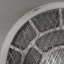 Electric Fly Swatter, Bug Zapper, Mosquito Zapper Racket | Gold Zone Voltage, Densest 3 mm Mesh, Apple-Like Weight - AA Battery Powered (not incl.) - Indoor & Outdoor Use with Pro Swat Tips (White-1 pack)