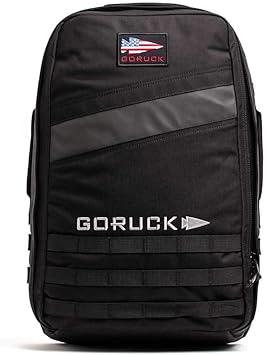 GORUCK Rucker 4.0 20L Black - Purpose Built Rucking Backpack, Military Weight Training Rucksack w/Ruck Plate Pocket and Extra Padded Straps