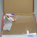 17" LED Note Board with Colors, 7 Light Effects Rechargeable Acrylic Led Drawing Board for Kids, Doodle Glow Dry Erase Lumi Boards with 12 Markers as Birthday & Christmas Gifts for Teen Girls & Boys