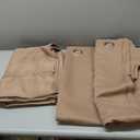 NICETOWN Kitchen Blackout Curtains and Drapes - Triple Weave Energy Saving Thermal Insulated Solid Grommet Blackout Panels for Patio (1 Pair, 66 inches by 90 Inch, Cappuccino)