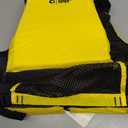 Onyx U.S. Coast Guard and Transport Canada Approved MoveVent Curve Paddle Vest For Adults For Kayaking, Canoeing, Stand Up Paddleboarding Yellow, X-Small-Small, Vest