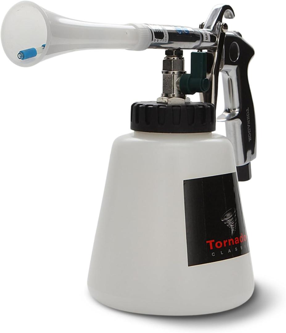 Tornador Z-010 Classic Car Cleaning Tool | Cyclonic Air Action for Interior & Exterior Surfaces | Cleans & Air Dries in Seconds | Essential Detailing Tool for Professionals