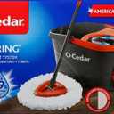 O-Cedar EasyWring Microfiber Spin Mop and Bucket Floor Cleaning System