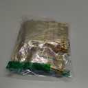Pack of 100 3.54"x4.72" Heavy Duty Gold Drawstring Organza Jewelry Pouches Wedding Party Christmas Favor Gift Candy Chocolate Bags (Gold, 3.54"x4.72")