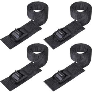 Ayaport Adjustable Cam Buckle Lashing Straps 4ft 4pack Tie Down Straps