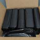 Delxo 30-33 Gallon Trash Bags, 250 Count  Medium Duty Garbage Bags, Thick, Durable & Puncture-Resistant Plastic Bolsas para basura, Perforated Design Made in USA for Kitchen, Yard, Office (Black)