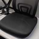BestOffice Office Chair Ergonomic Cheap Desk Chair Mesh Computer Chair Lumbar Support Modern Executive Adjustable Stool Rolling Swivel Chair for Back Pain (Black), 1 Pcs