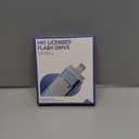 MFi Certified 256GB iPhone Flash Drive, Photo Stick Memory Stick for iPhone iPad, USB Thumb Drive for Photos Videos Transfer & Backup, External Storage Compatible for iPhone/Android/PC/Mac (Blue)