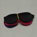 LKY DIGITAL Sleep Mask for Side Sleeper 3 Pack, Blackout 3D Eye Mask for Sleeping, Night Blindfold for Men Women