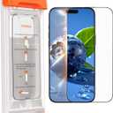 TORRAS OrigArmor for iPhone 16 Pro Max Screen Protector [3D Full Coverage Fit] [100% Anti Glare] Military-Grade Shatterproof 9H+ Tempered Glass Anti-Scratch Screen Protector 16 ProMax 6.9" 1-Pack