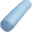 Body Pillow, Bolster Pillow with Cooling Cover, Long Round Roll Cylinder Pillow for Bed, 35" x 7.87", Blue