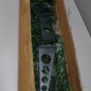 6FT Fiber Optic Green Christmas Tree Artificial Tree with Stand,Pre-lit Full Xmas Tree with Top Star Perfect for Indoor Holiday Decoration