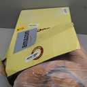 EHEYCIGA Orthopedic Dog Beds for Extra Large Dogs, Waterproof Memory Foam XL Pet Bed with Sides, Non-Slip Bottom and Egg-Crate Foam Big Dog Couch Bed with Washable Removable Cover, Pumpkin Orange (44.0"L x 32.0"W x 6.5"Th)