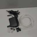 PULACO Large Flow: 800GPH3000L/HSubmersible Pump with 6.5 ft Tubing, 45Watt Durable Fountain Water Pump With 4 Nozzles For Above 80 gallons Fish Tank or Pond