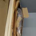 Disposable Wooden Bento Food Containers, Rectangular Takeout Bento Boxes with Lids, 25pcs Oil-Proof & SpillProof Popular To Go Containers for Parties [9.4"x6.9"x2.3"]