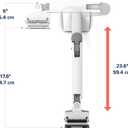 Ergotron HX HD Premium Heavy Duty Gaming Monitor Arm, Single Monitor Desk Mount for 1000R Curved Ultrawide Monitors Up to 49 Inches, 28 to 42 lbs, VESA 75x75mm or 100x100mm HD Pivot, White