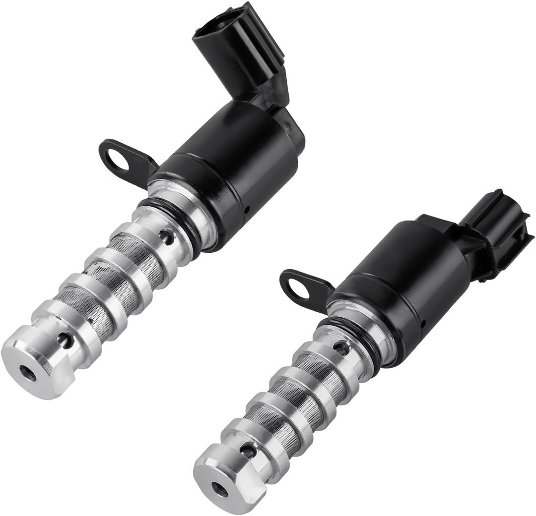 Engine Variable Valve Timing VVT Solenoid Compatible with Kia Optima Sportage Forte Sorento Hyundai Tucson Sonata Santa Fe Sport Replacement for 24355-2G500 24375-2G500 918-025 918-036