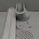Portable Air conditioner Window Kit, Adjustable Vertical/Horizontal Sliding Window Kit Plate for Unit, AC Window Vent Seal Suitable for 5.9 AC Exhaust Hose