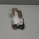 Wooden Salt and Pepper Grinder Set, Premium Oak Wood Salt Grinders Shakers, Pepper Mill with S and P Engraving, Adjustable Ceramic Grinder  8 inches, 2 Pack