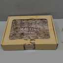 MACTING 30PCS Artificial Flower Roses Fake Flowers with Stem Foam Roses for DIY Wedding Bouquet Table Centerpieces Party Holiday Baby Shower Home Spring Valentines Day Decorations,Light Brown