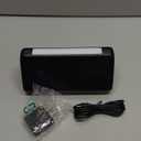 Netzu Alarm Clocks for Bedrooms Heavy Sleepers, Vibrating Alarm Clock with Bed Shaker, Night Light, RGB Display, Dimmer, Snooze for Hearing Impaired People (Black)