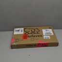 Dog Gate - 18"-45" Adjustable Extra Wide Metal Baby Gate to Step Over, 10" Tall Small Pet Gate with 3 Extension Kits, Pressure Mounted for Doorways & Stairs (White)