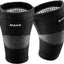 MAVA Knee Support for Women and Men: Reflexology Knee Brace, Joint Comfort, Swelling & Comfort. Non-Slip Design and Enhanced Circulation