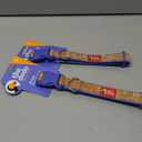 The Dodo Cork Dog Collar, Stripe, Size Large; Cork Material Collar for Dogs, Everyday Pet Apparel; Adjustable Snap Together, Pinch Release Buckle Collar Pack of 2