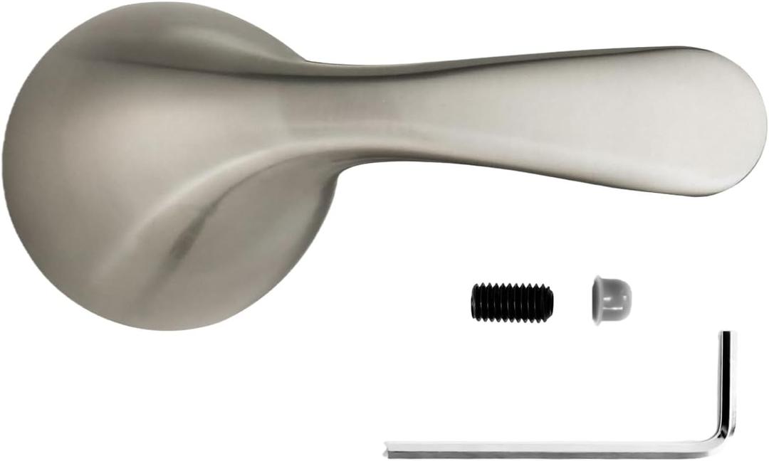 Shower Handle Replacement,Delta Shower Handlet,for Delta 13/14 Series Tub Faucet RP48717,Nickel Brushed