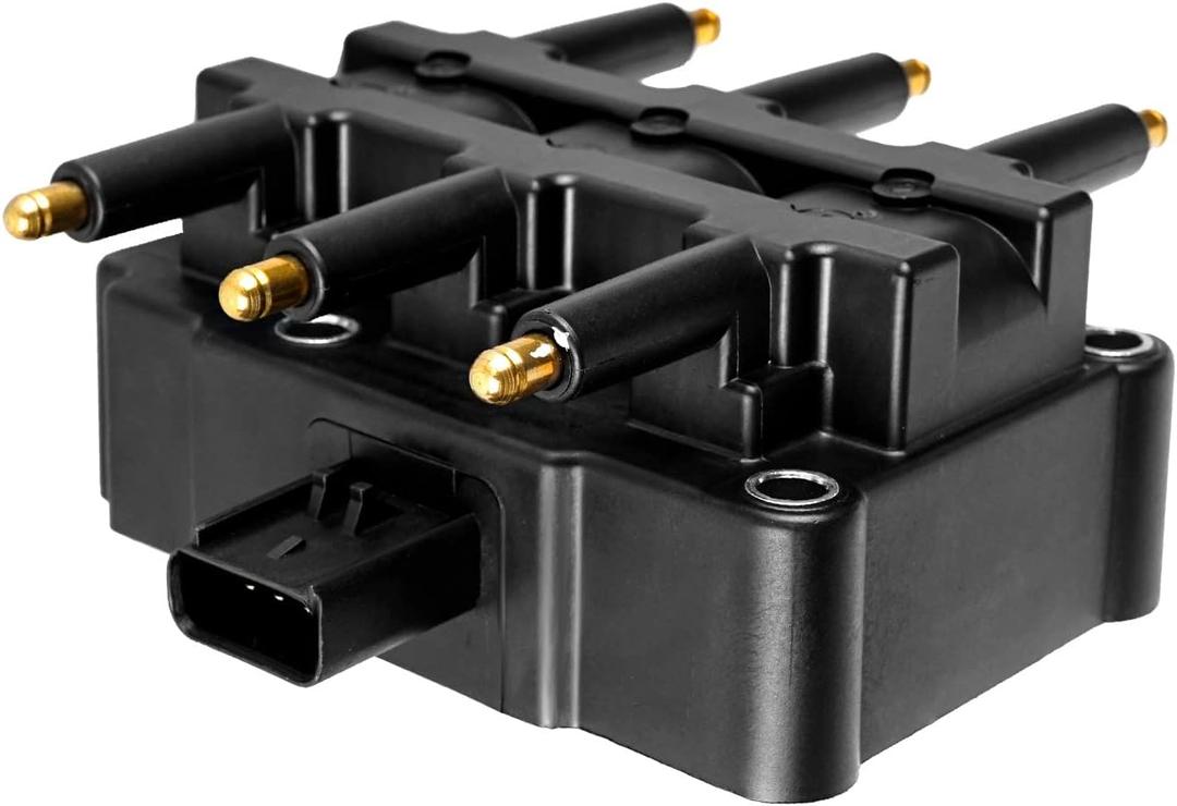 Ignition Coil Fits for 2001 2002 2003 2004 2005 2006 2007 2008 2009 Chrysler Town and Country Dodge Grand Caravan Jeep Wrangler JK Pacifica Voyager Coil Packs 3.8 3.3 V6 Replaces UF305 C1442