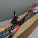 Ugly Stik GX2 Spinning Reel and 6' Fishing Rod Combo, 2-Piece, Graphite and Fiberglass Rod with Clear Tip Design